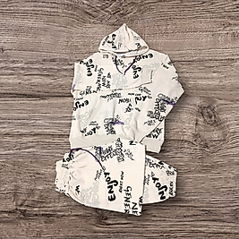 unisex yazılı eşofman takımı