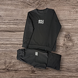 Bayan düz renk ,yazılı eşofman takımı