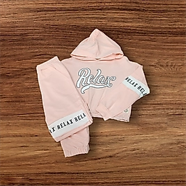 çocuk crop eşofman takımı